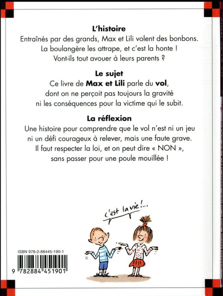 Max et Lili ont volé des bonbons Livres OLF