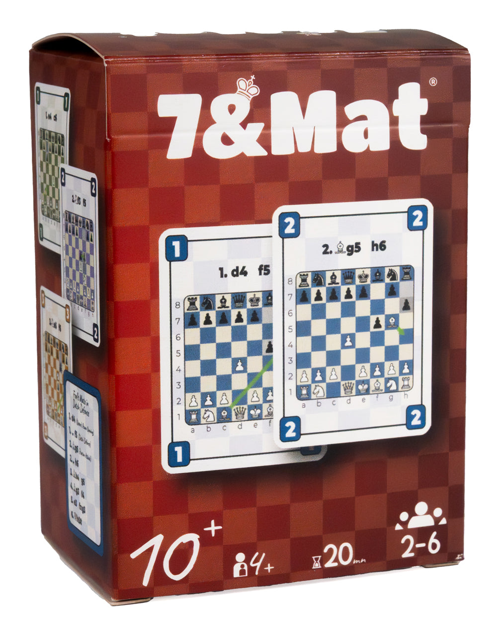 Jeu de cartes autour des échecs : 7 et mat - Dès 10 ans