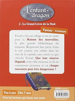 L'enfant-dragon T2: le grand livre de la nuit Livres Auzou - OLF