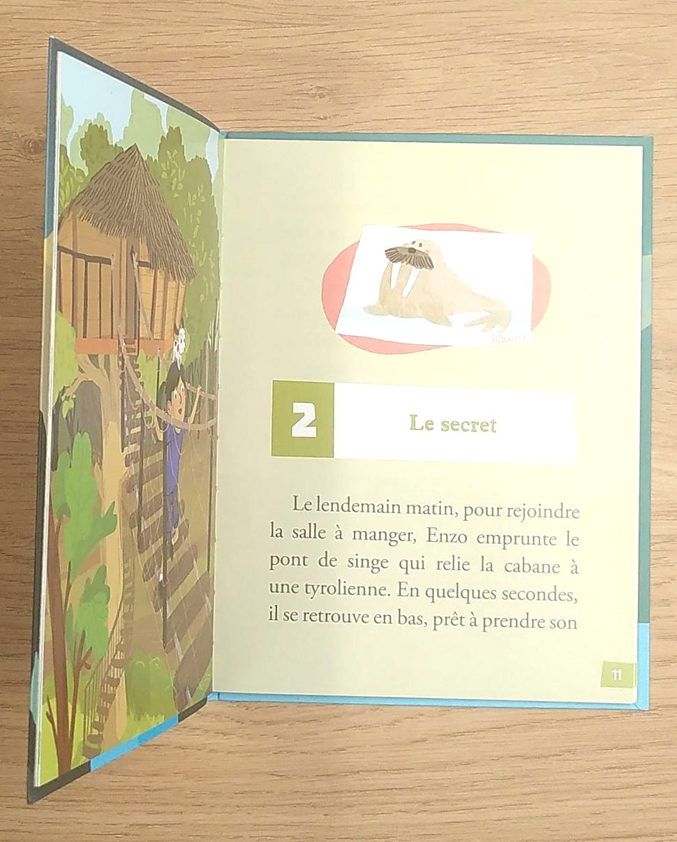 Mes premières enquêtes T5: le monstre du lac Livres La family shop