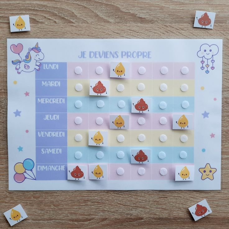 Je vais sur le pot ! Mon tableau de propreté - Avec 280 autocollants Livres OLF