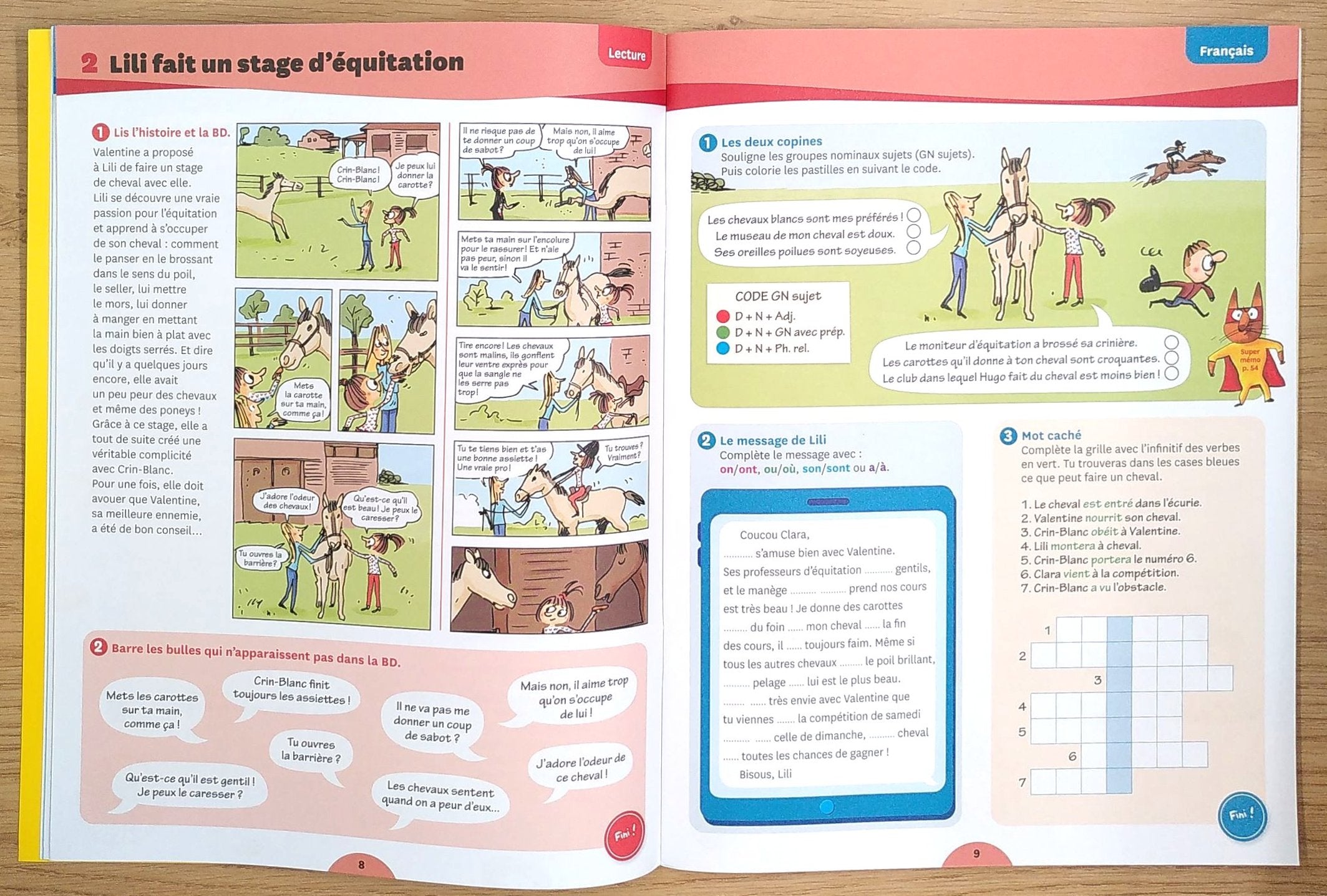 7ème Harmos vers la 8ème - Max et Lili t'accompagnent en vacances Cahiers de vacances OLF