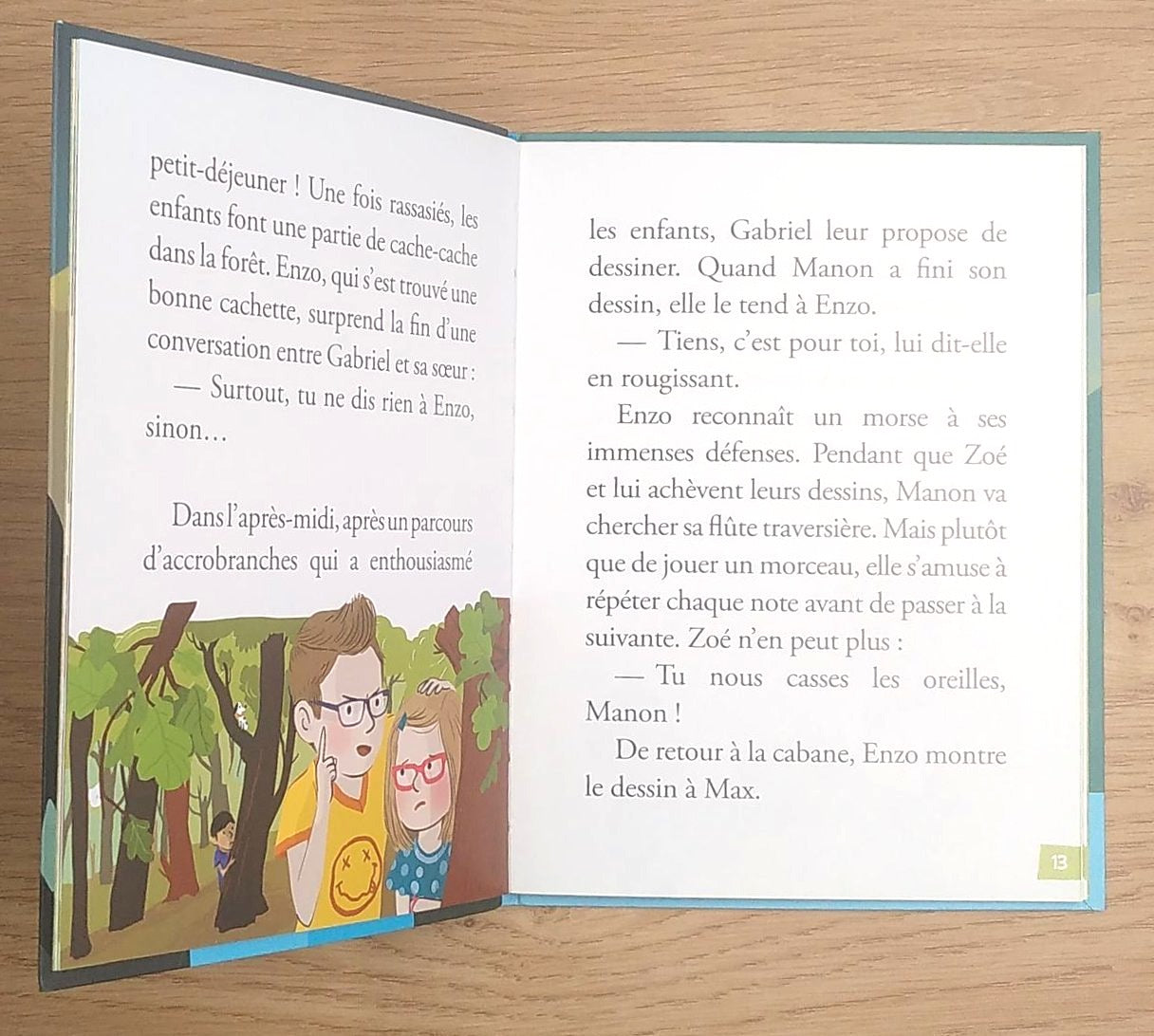 Mes premières enquêtes T5: le monstre du lac Livres La family shop