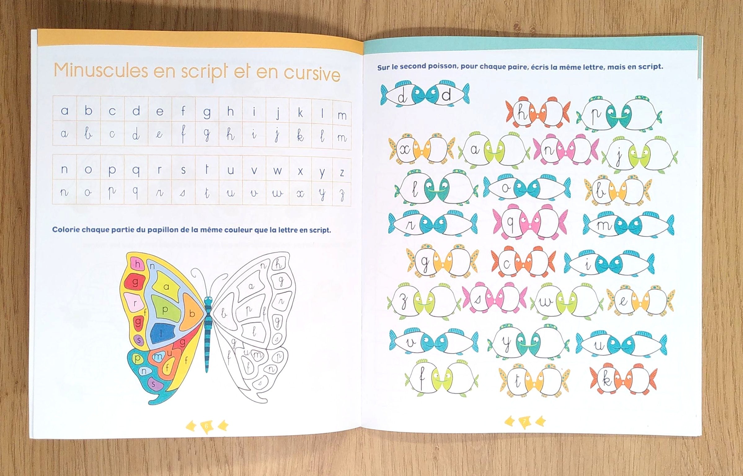 Mon cahier d'écriture - Klorophile - 3ème harmos Appuis scolaires La Family Shop