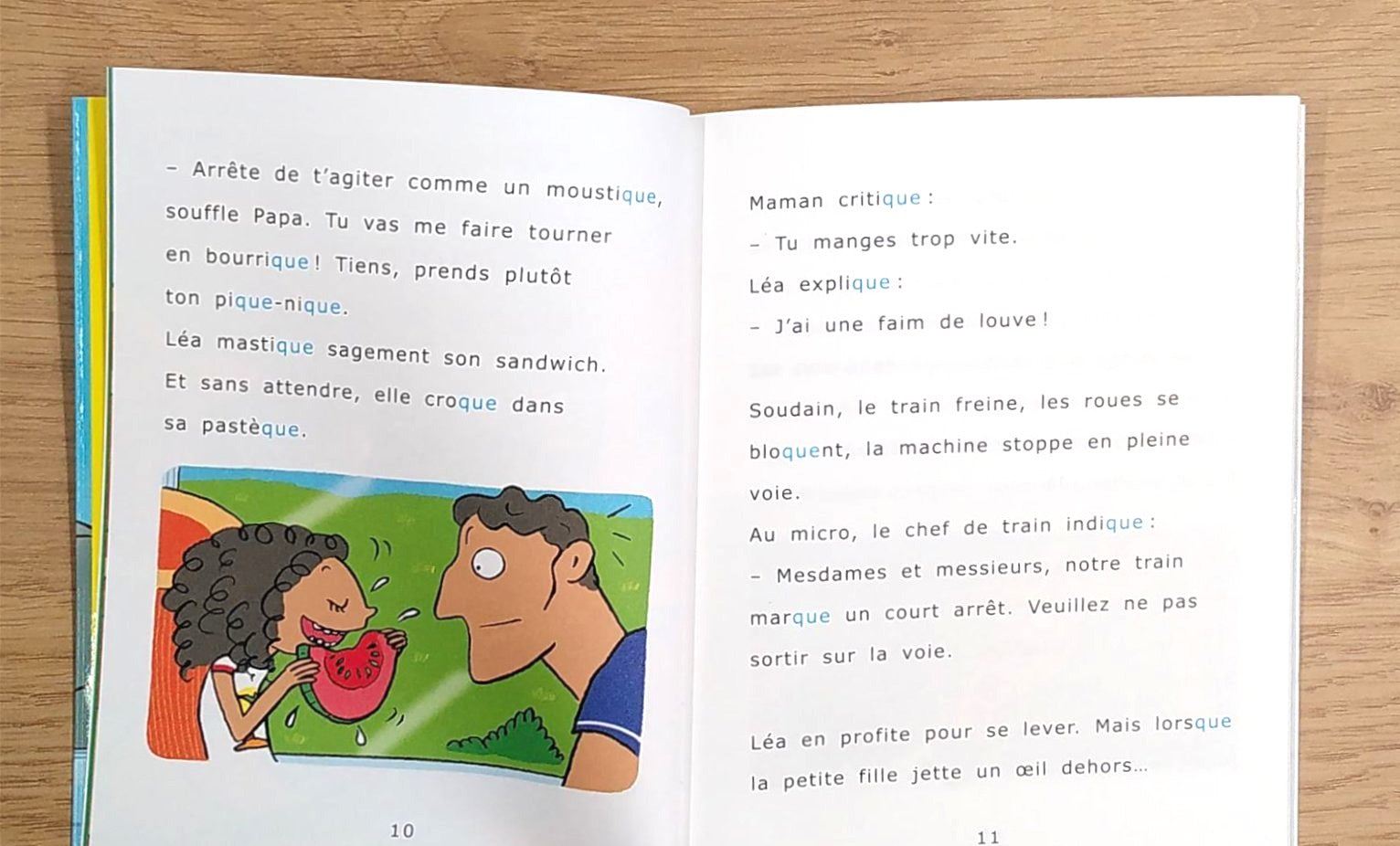 Les vacances de Léa. Dyslexie N2 - 4-5P Dyslexie et concentration La family shop