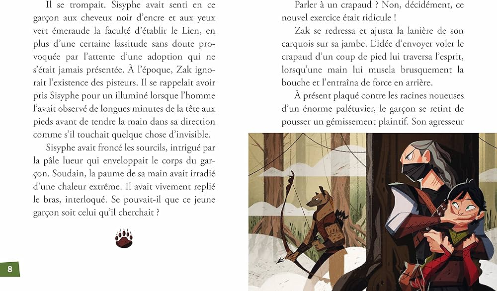 Le dernier pisteur - T1 : La caverne aux araignées Livres OLF