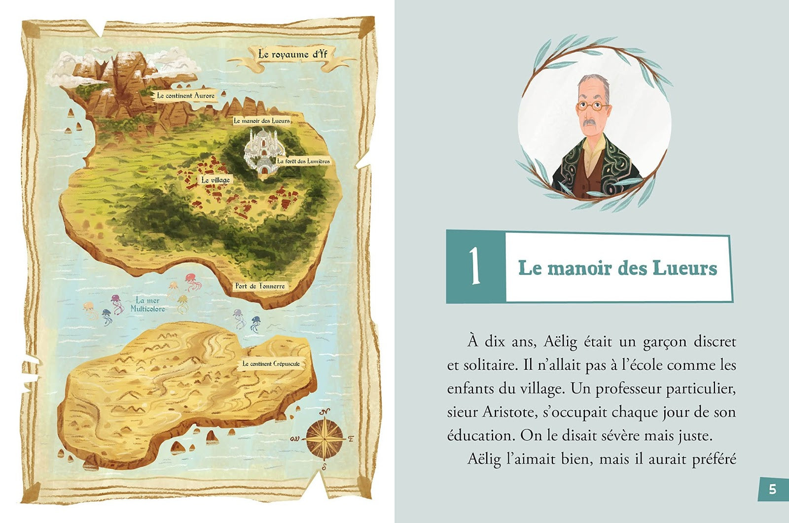 Le maître des Licornes - T1: La forêt des lumières Livres OLF