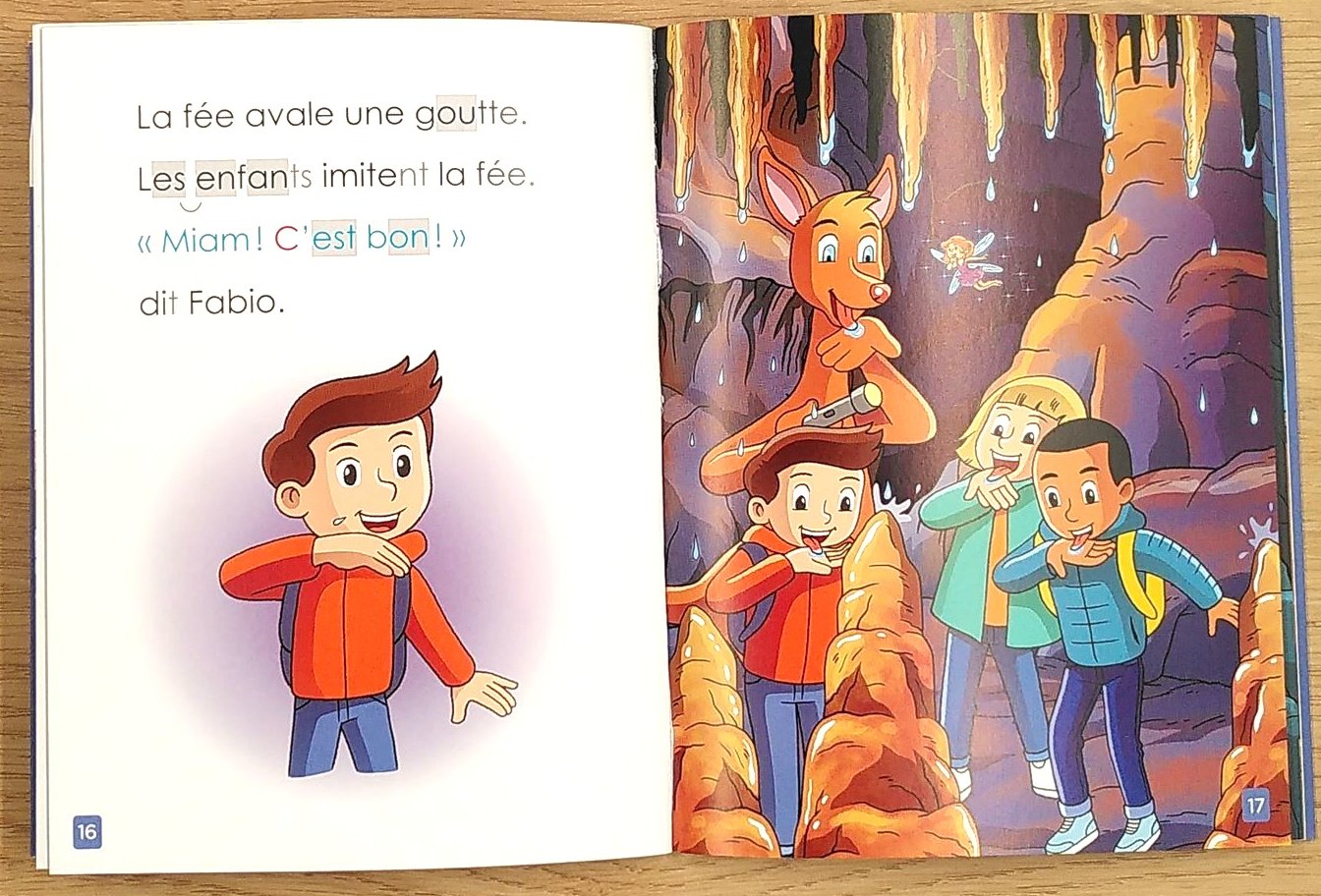 Moi je lis tout seul - N3 - 3ème HarmoS - Klorophile : les fées des grottes de Vallorbe Livres La family shop