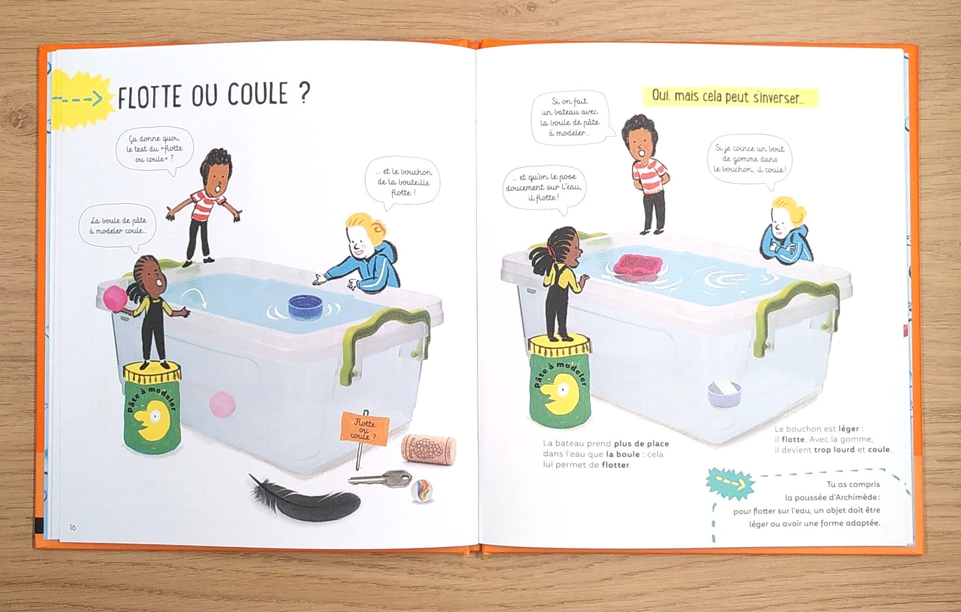 La Science est dans l'eau - Expérience scientifique dès 4 ans Livres OLF