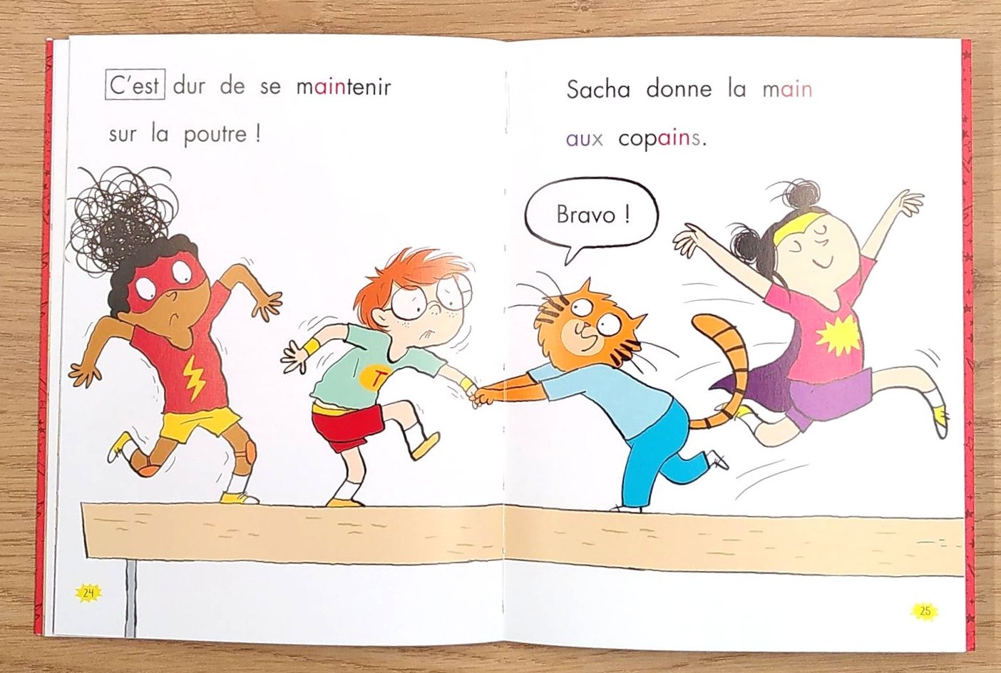 Les héros de la 3P - Les super-sportifs - Niveau 2 : 3ème HarmoS Livres La Family Shop