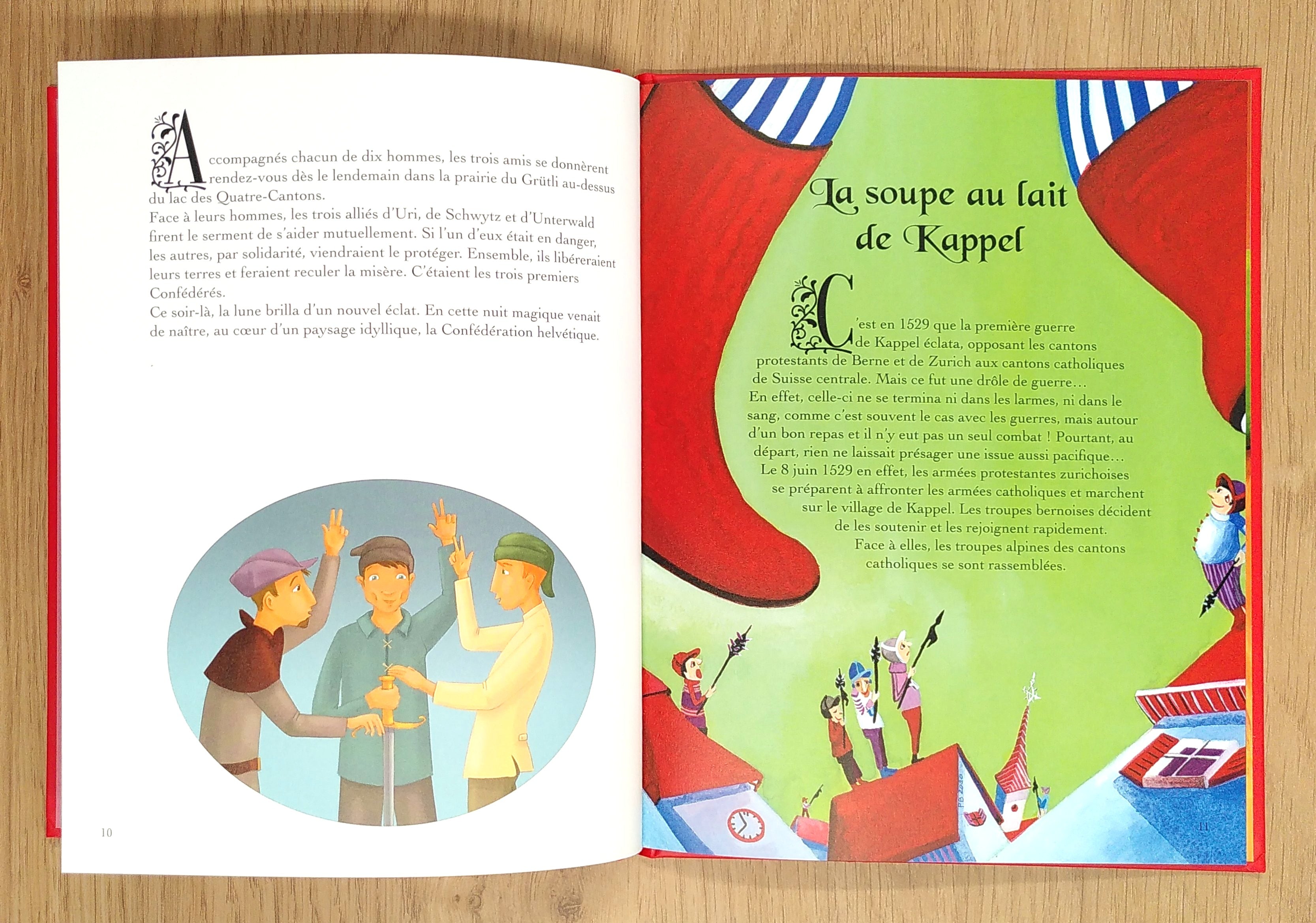 Mes p’tits contes des cantons de Zurich et d'Uri Livres OLF