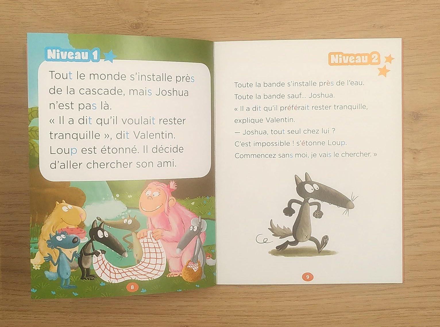 Loup en 3ème harmos : Le secret de Joshua Livres La family shop