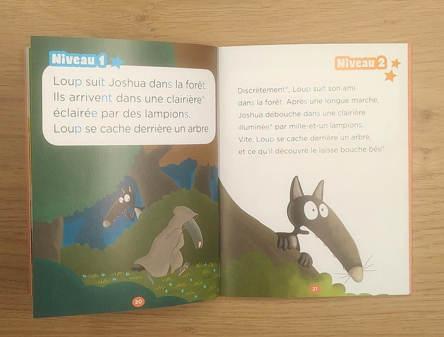 Loup en 3ème harmos : Le secret de Joshua Livres La family shop