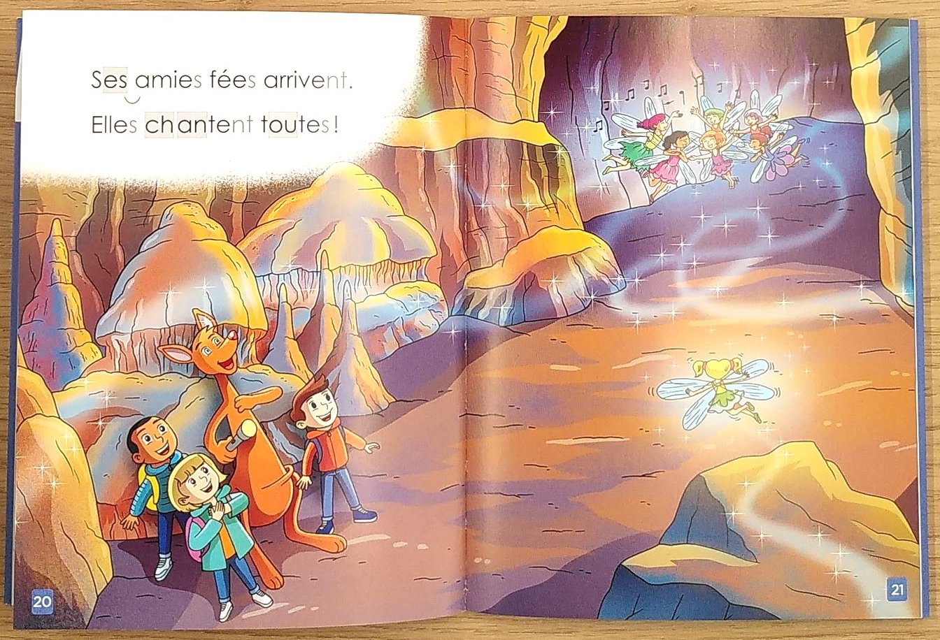Moi je lis tout seul - N3 - 3ème HarmoS - Klorophile : les fées des grottes de Vallorbe Livres La family shop