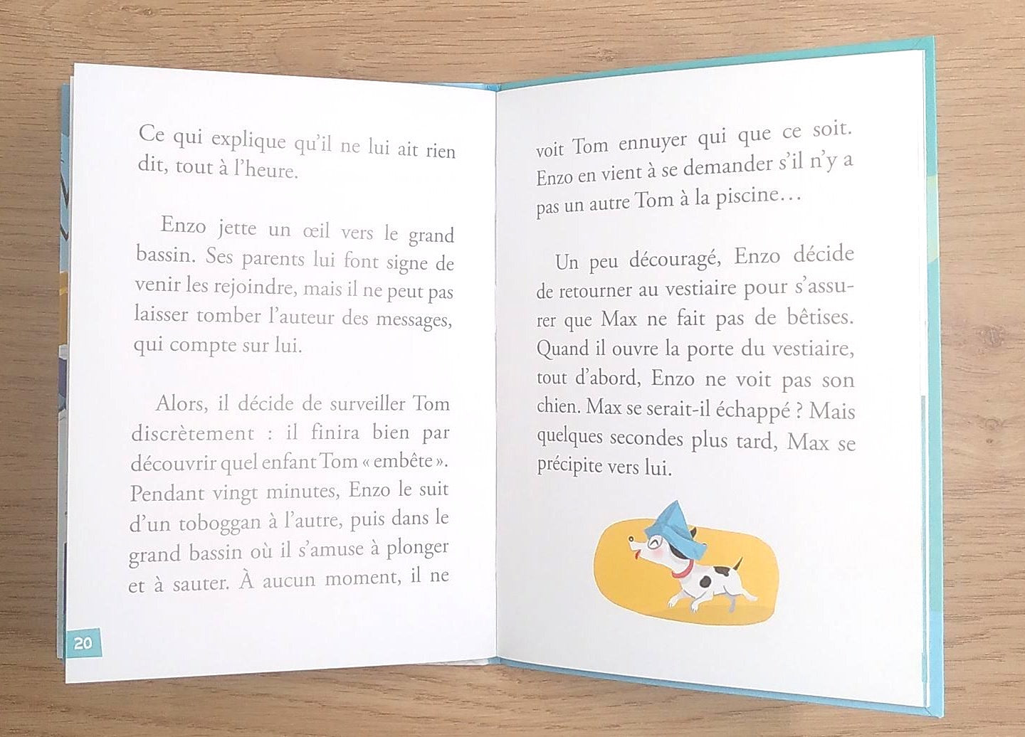 Mes premières enquêtes T4: remous à la piscine Livres La family shop