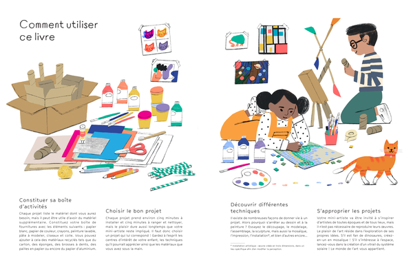 Les Mini-artistes Cahiers de jeux Dilisco - OLF