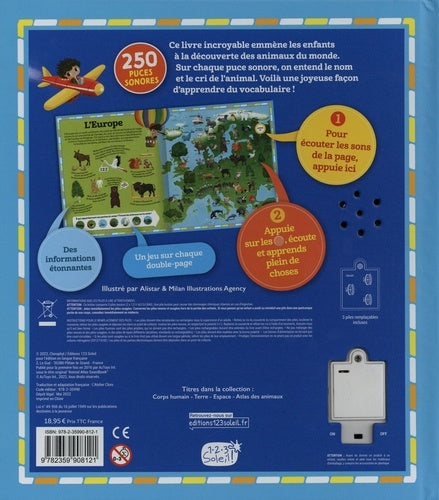 L'Atlas des animaux - Livre sonore - 250 Sons Jeux & loisirs créatifs olf