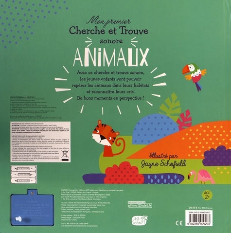 Mon premier cherche et trouve sonore - 50 sons animaux - Dès 2 ans Livres OLF