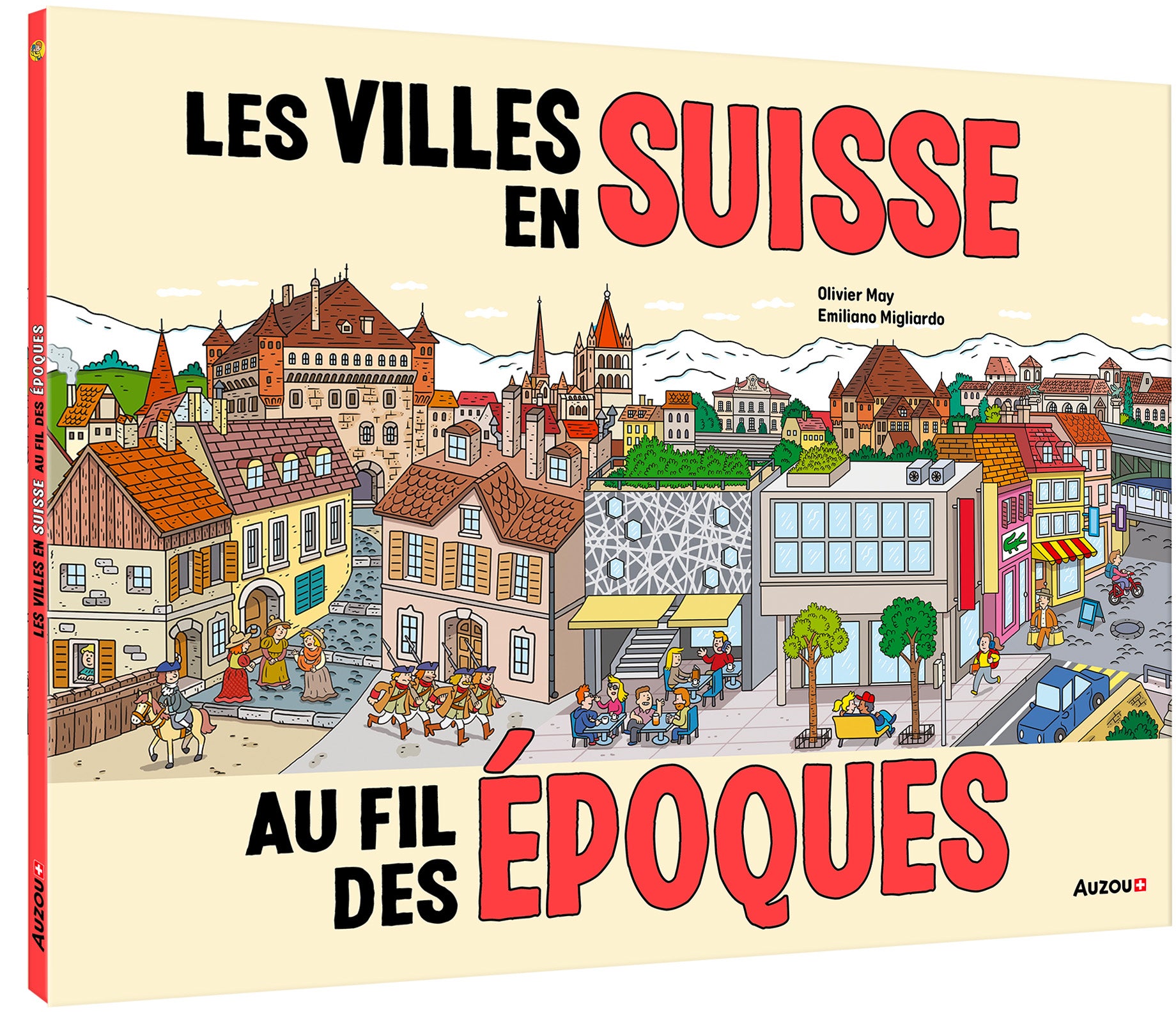 Les villes en Suisse - au fil des époques Livres OLF