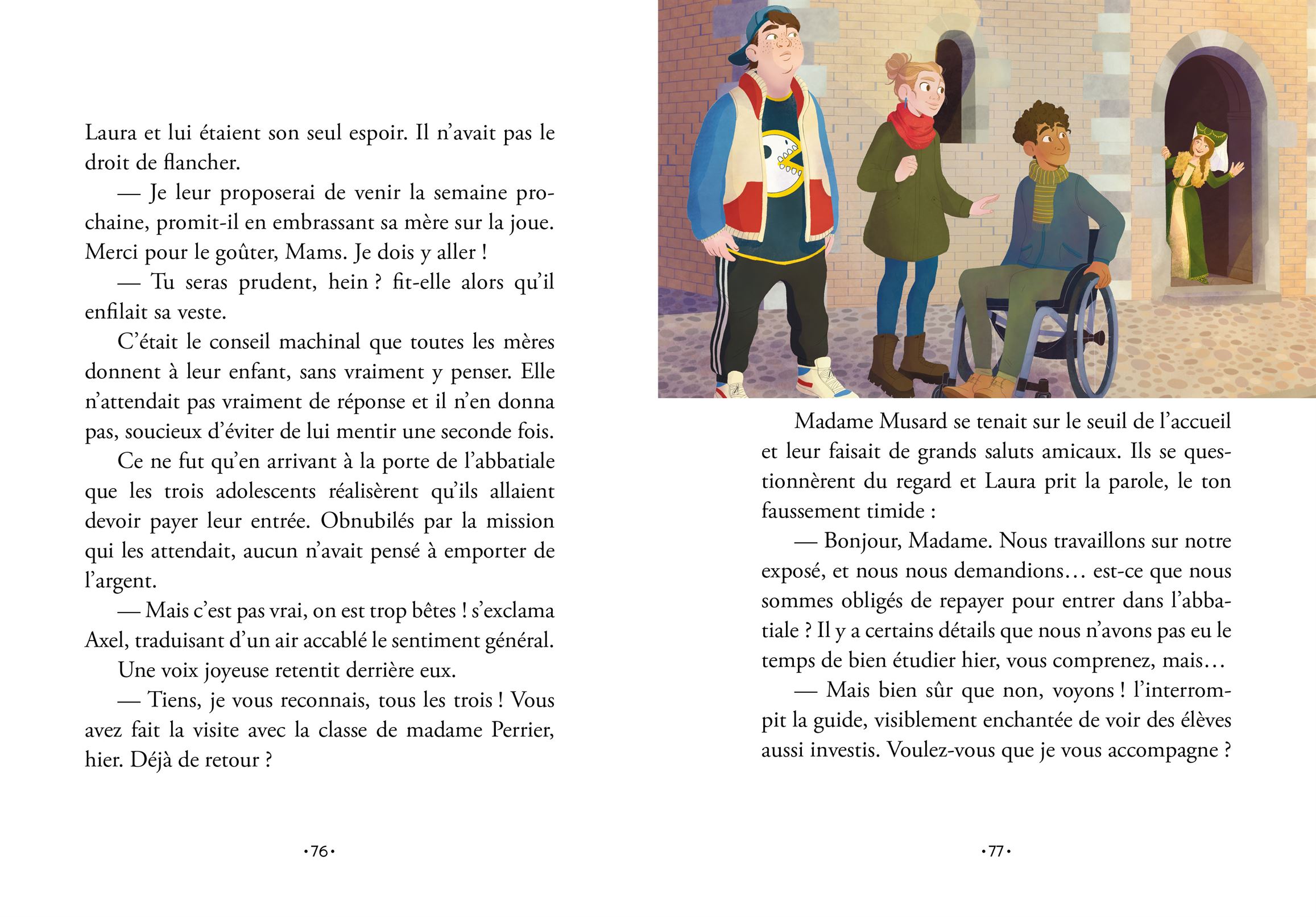 Le tombeau de la Reine Berthe - Frissons suisses - Polar pour ados - Dès 10 ans Livres La family shop