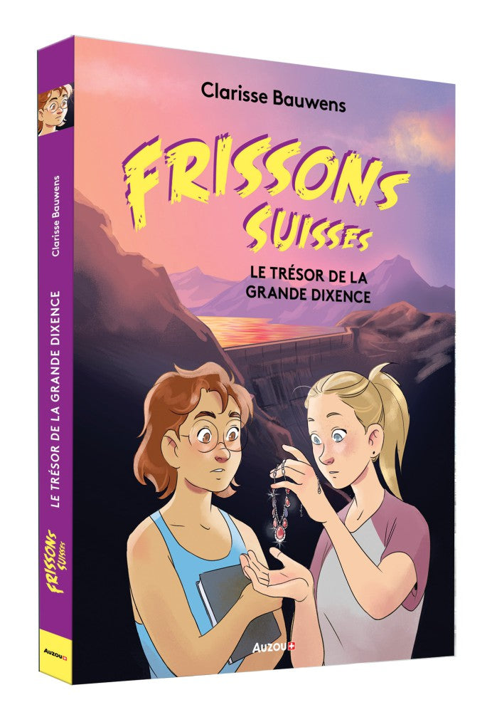 Le trésor de la grande dixence - Polar pour ados - Frissons suisses - Dès 9 ans