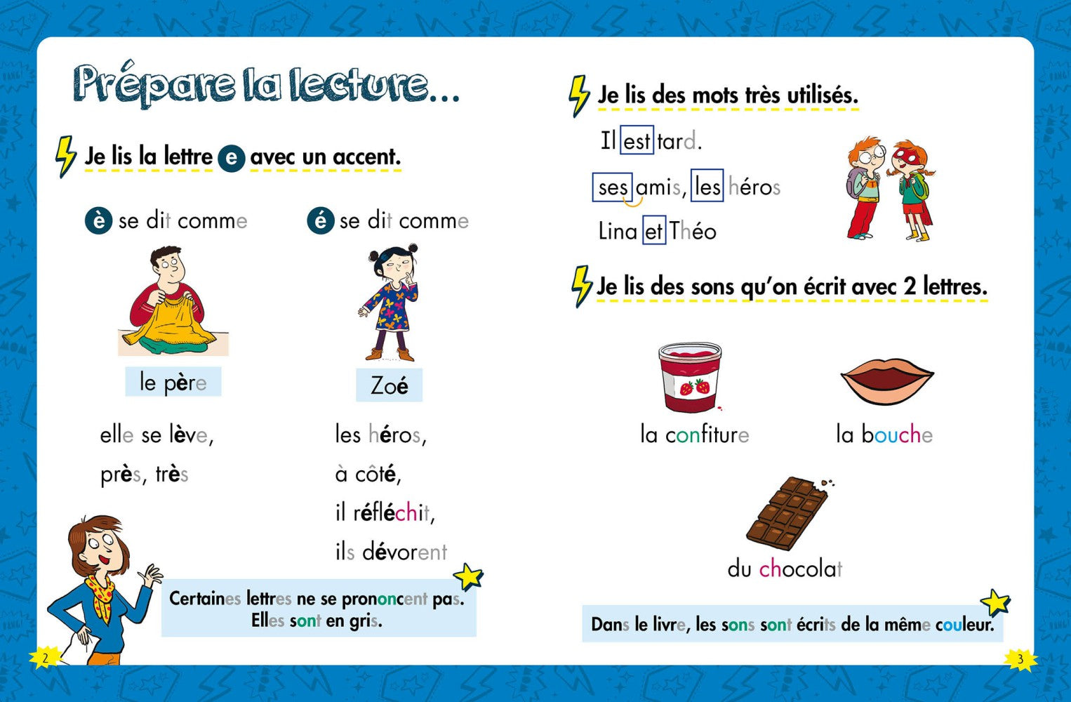 Les héros de la 3P - Chute de dents - Niveau 1 : Fin de 2ème HarmoS