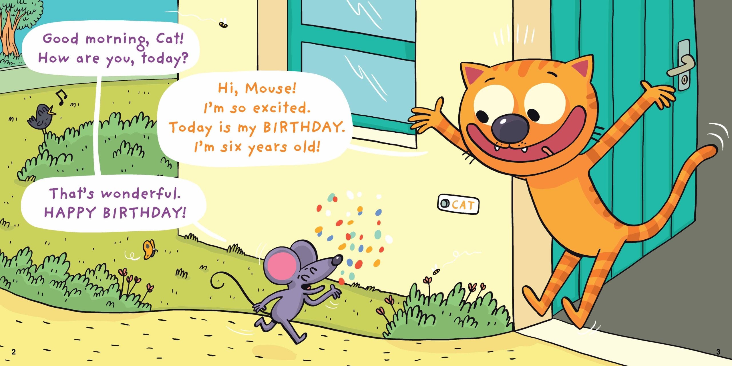 Cat And Mouse; Happy birthday - Niveau 3 - J'apprends l'Anglais avec Cat And Mouse Livres servidis