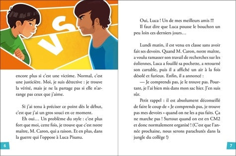 Les enquêtes d'Anatole Bristol T.8 : Carton rouge pour Luca ! 7-8 et 9 P Livres OLF