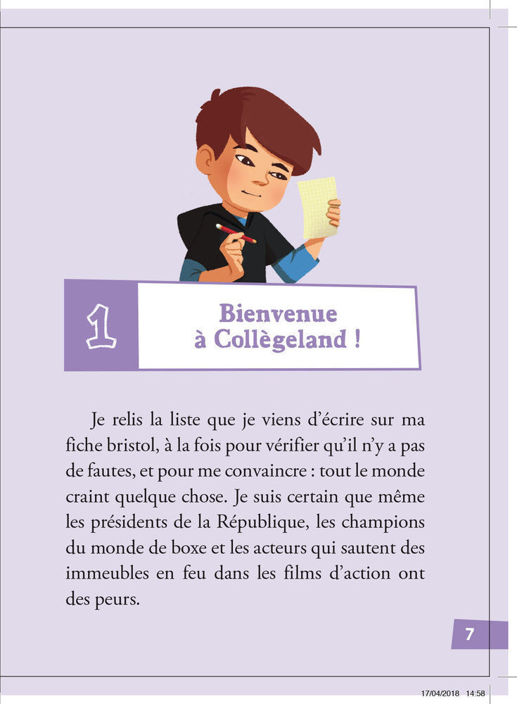 Les enquêtes d'Anatole Bristol T.9: Mission collège 7-8 et 9P Livres OLF