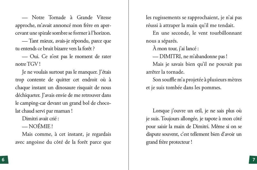 DinosauRex - Tome 3 : Seule face aux dangers - Dès 7 ans Livres Auzou - OLF