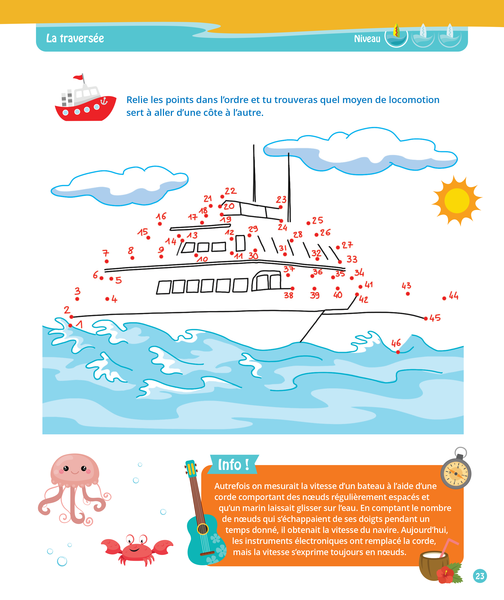 Mon gros cahier de jeux d'été Cahiers de jeux OLF