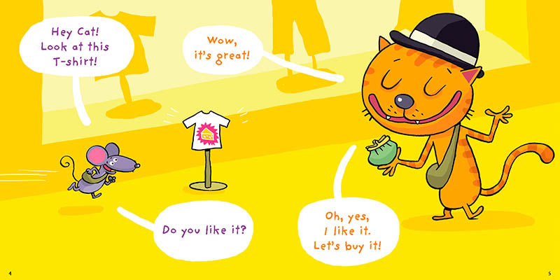 Cat And Mouse - Let's go shopping - Niveau 2 - J'apprends l'Anglais avec Cat And Mouse Livres servidis