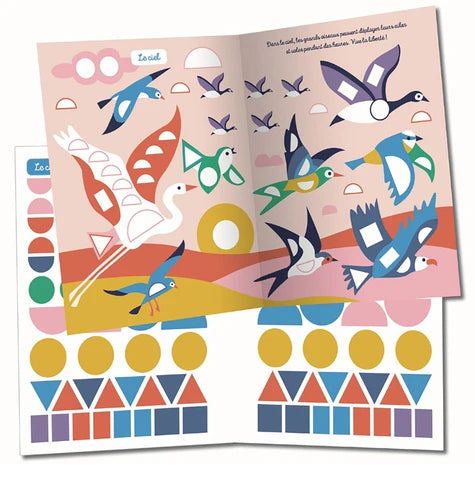 La nature: 1000 premières gommettes formes Cahiers de jeux OLF