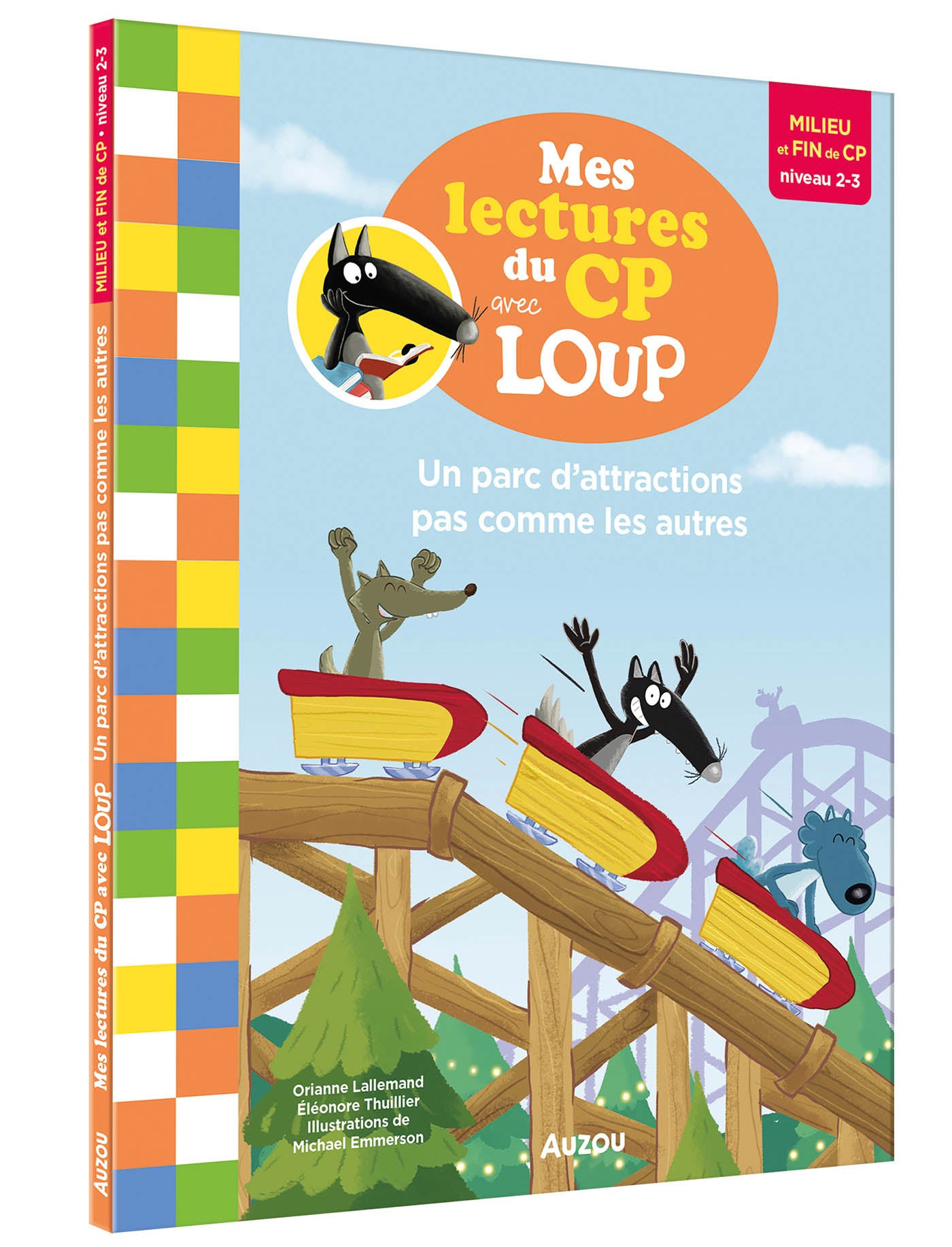 Mes lectures de 3e HarmoS avec Loup : un parc d'attractions pas comme les autres - niveau 2-3 Livres OLF