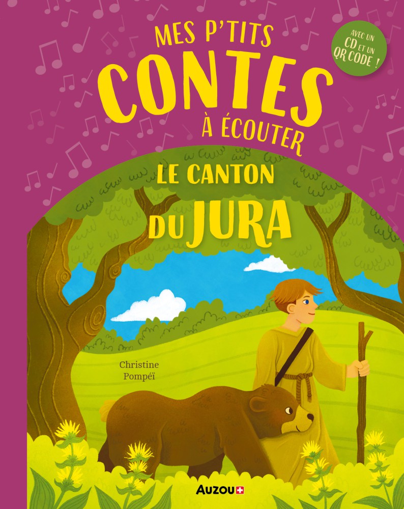 Mes p'tits contes du canton du Jura - avec CD et QR code