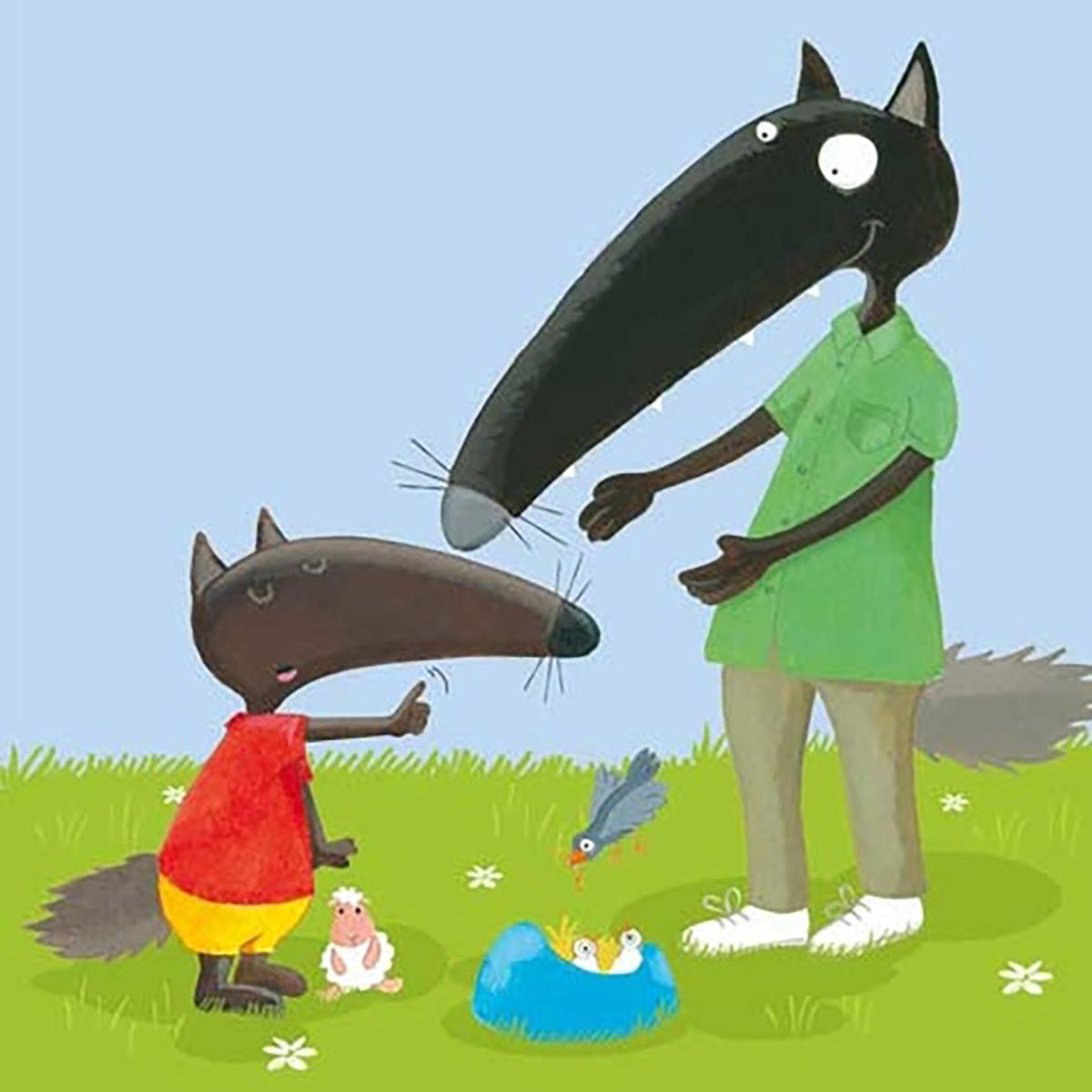 P'tit Loup va sur le pot Livres OLF