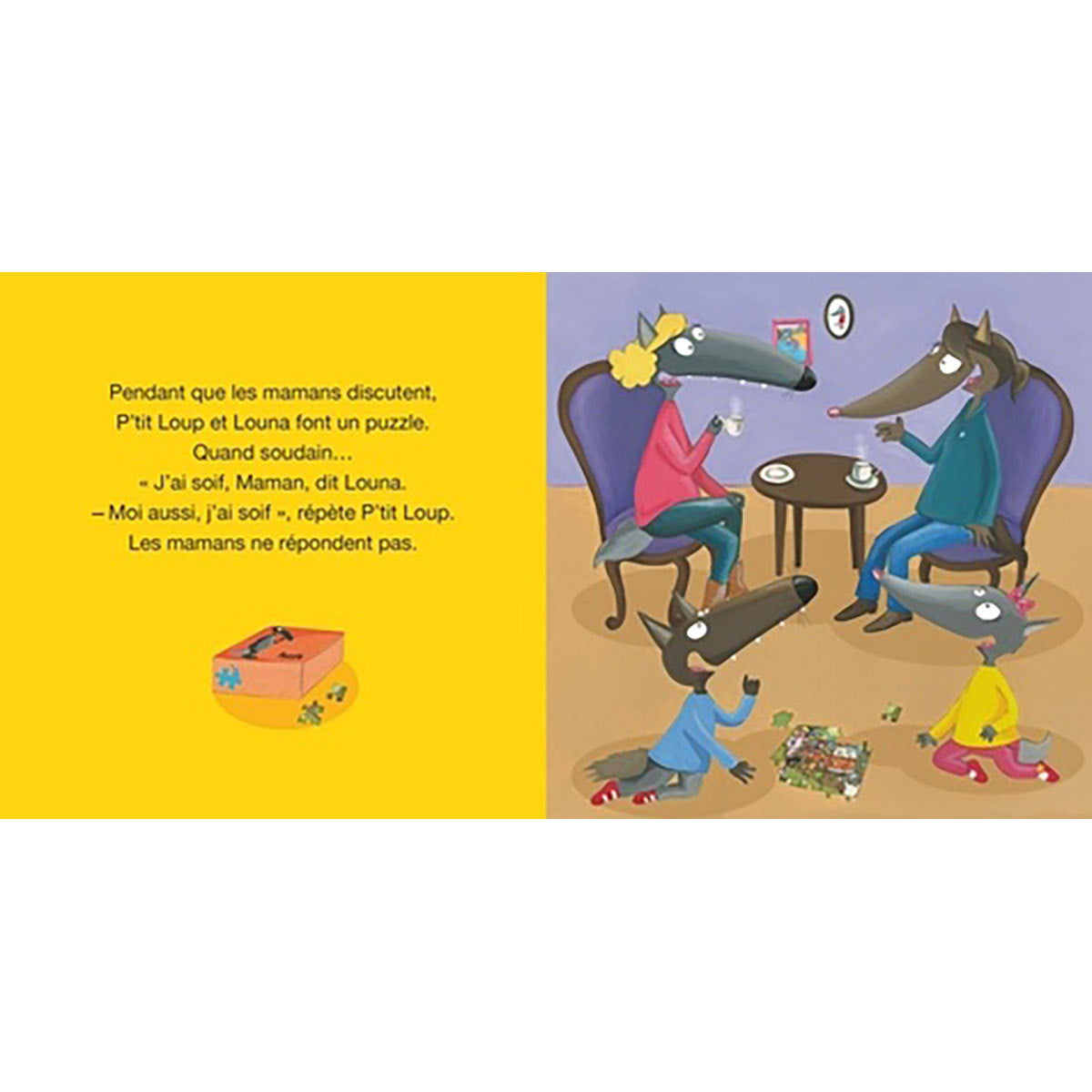 P'tit Loup est poli Livres OLF