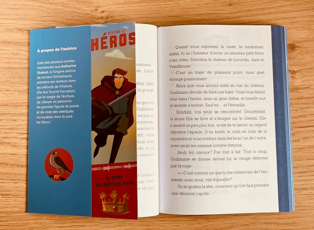 Deviens le héros: au temps des châteaux forts - Dès 9 ans Livres Auzou - OLF