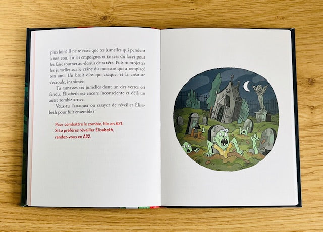 Deviens le héros : L'attaque des zombies Livres La family shop