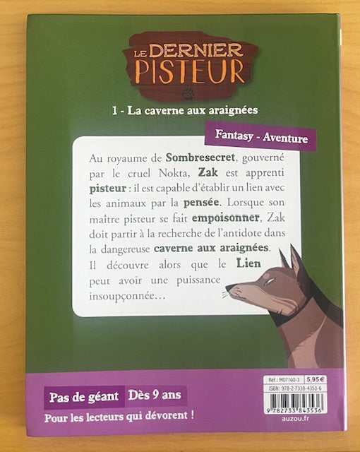 Le dernier pisteur - T1 : La caverne aux araignées Livres OLF