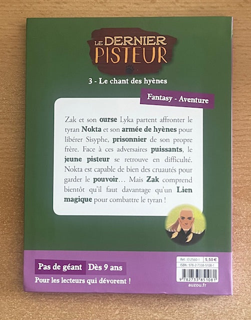 Le dernier pisteur - T3 : Le chant des hyènes Livres OLF