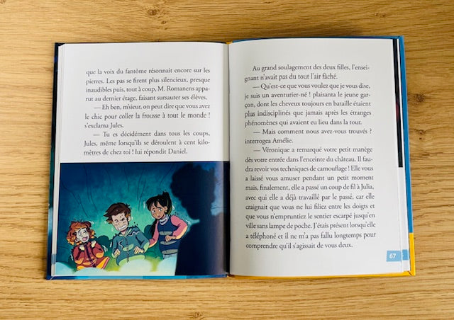 Classe Mystère T2 - Le fantôme de Tourbillon Livres OLF