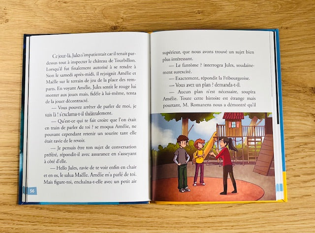 Classe Mystère T2 - Le fantôme de Tourbillon Livres OLF