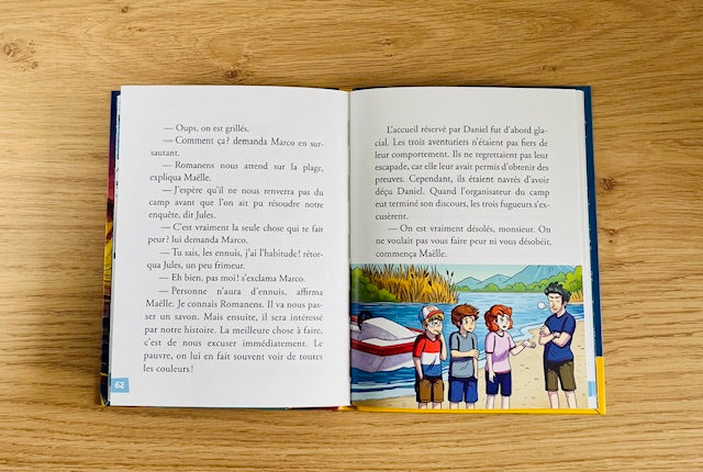 Classe Mystère T5 - La cité disparue du Léman - Dès 9 ans Livres La Family Shop
