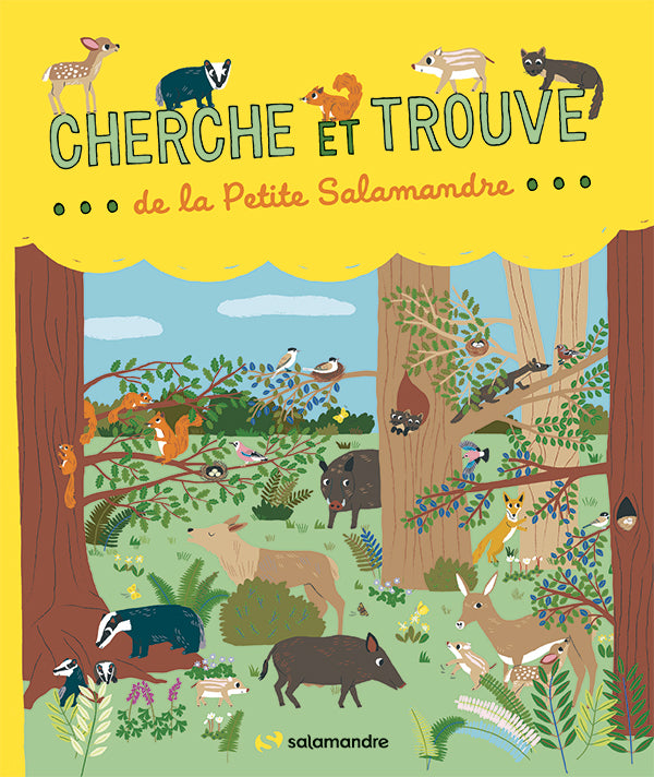 Cherche et trouve de La Petite Salamandre - Dès 4 ans Livres Servidis