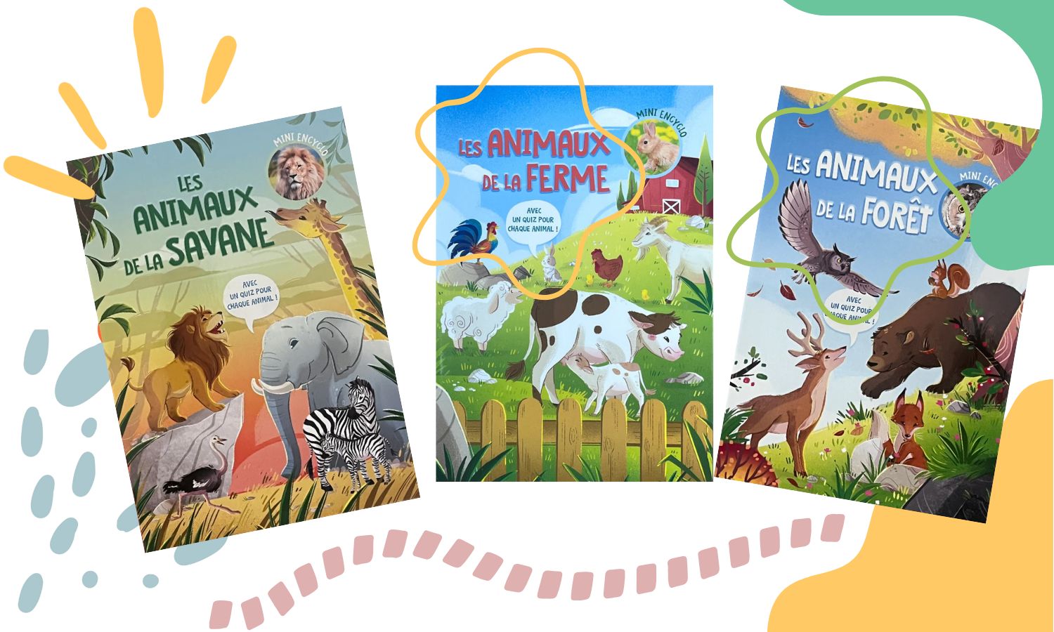 Pack Découverte des animaux caramel