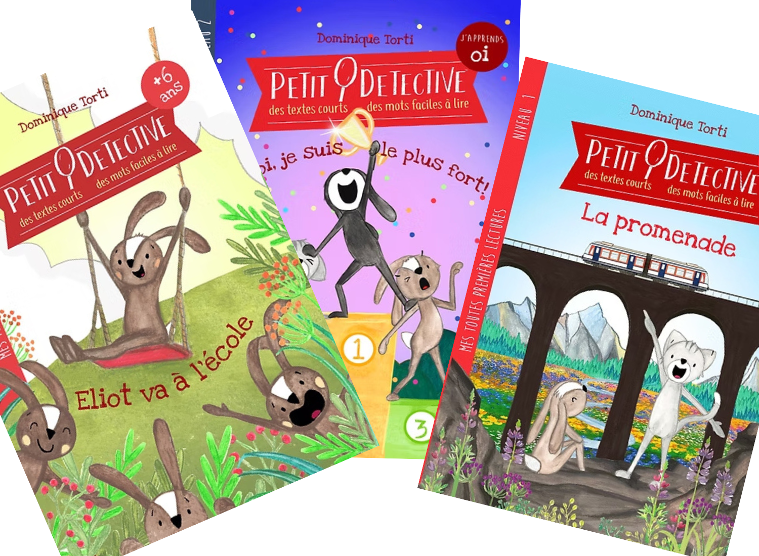 Pack de livres premières lecture - Niveaux 1 et 2 - Petit Détective - 2p et 3P Livres OLF