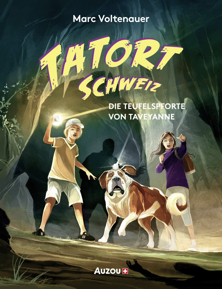 Taveyanne, la porte au diable - Polar en allemand pour ados - Frissons suisses - Dès 10 ans Livres OLF - AUZOU