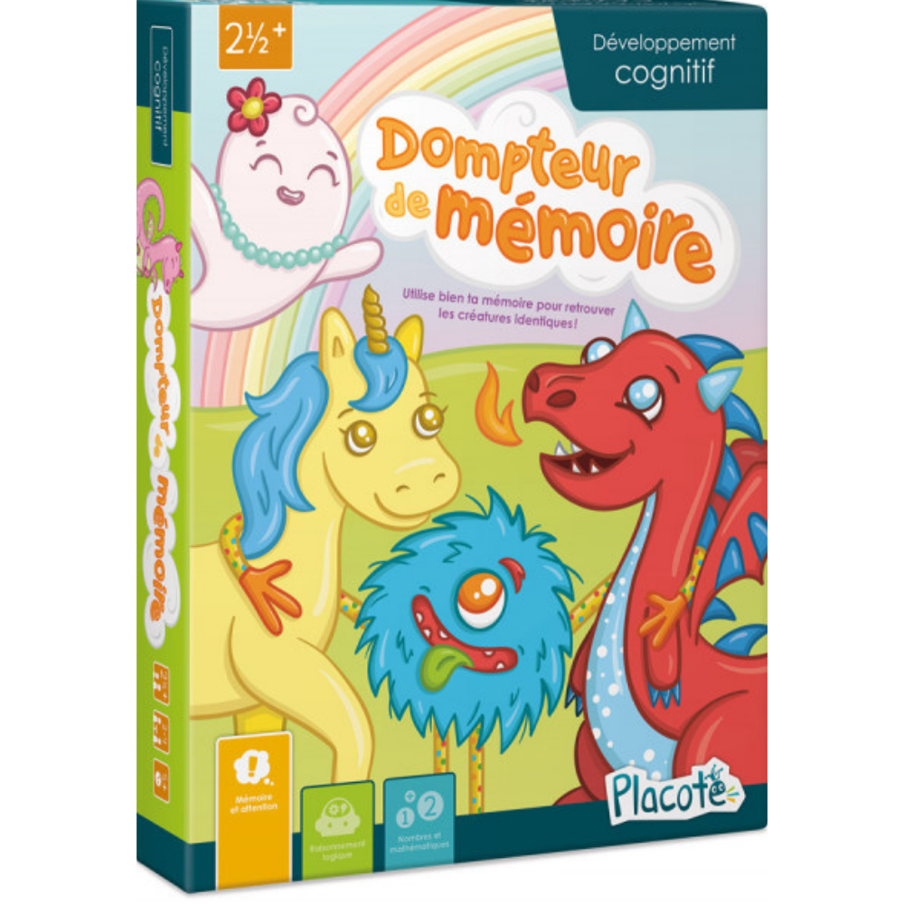 Dompteur de mémoire !  - Jeu de concentration et de mémoire dès 2.5 ans Jeux & loisirs créatifs Servidis