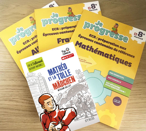 ECR 8ème harmos - Pack Spécial Révisions ECR 8ème Je progresse Appuis scolaires La Family Shop